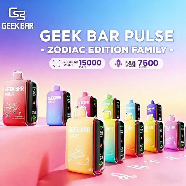 Geek Bar Pulse 15000口拋棄式電子煙 拋棄式電子菸 正品現貨  當天可出貨 新日期 10/02
